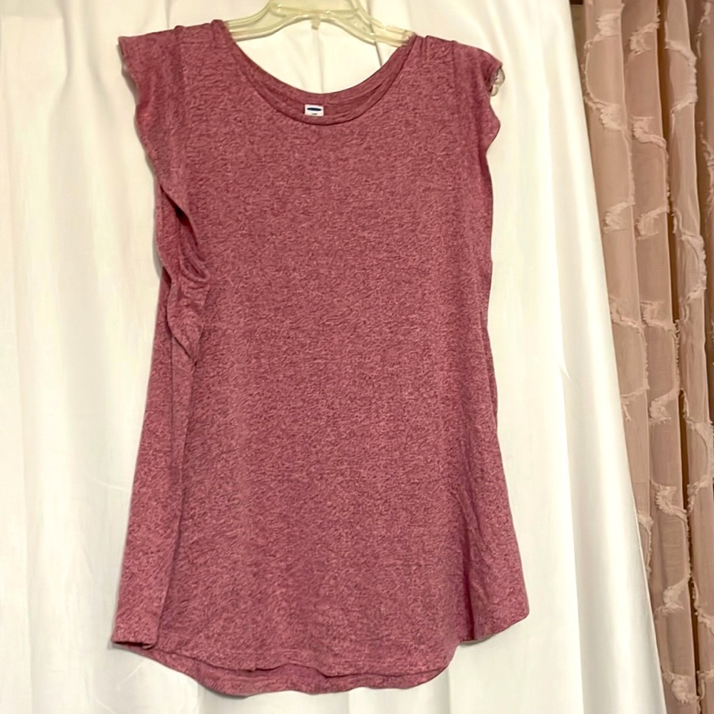 Old Navy Luxe short sleeve top. Barely worn! Like new!